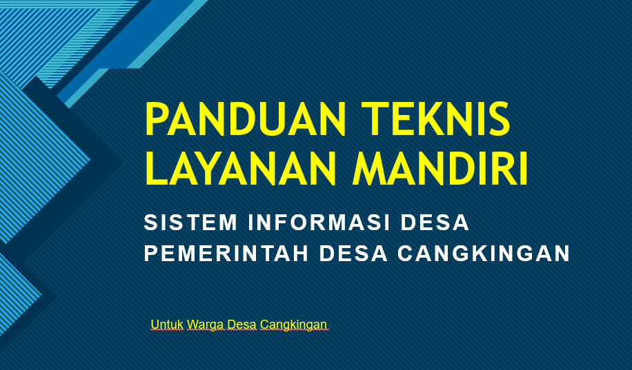 Panduan Layanan Mandiri Sistem Informasi Desa