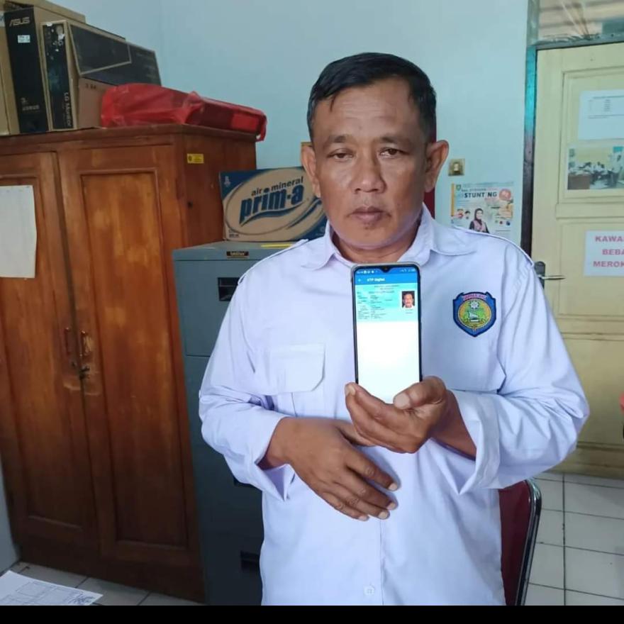 Desa Cangkingan Mulai Terapkan KTP Digital